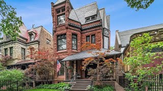 Chicago 130 years old Victorian House Restored | exquisite staircase | basement | great location