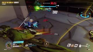 Overwatch: REINHARDT QUINTUPLE KILL