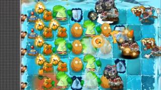 plants vs zombies 20170223 part2 frostbite caves day8