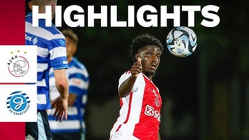 Highlights Jong Ajax - De Graafschap | Keuken Kampioen Divisie