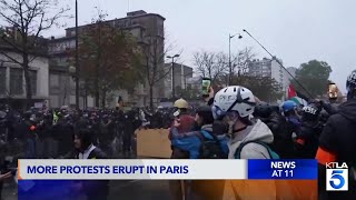 More than 400,000 people protest across France