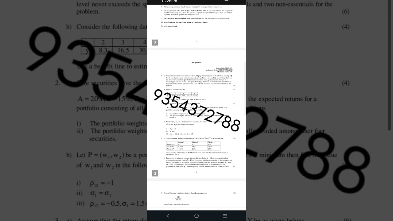 MMT 9 ENGLISH MEDIUM SOLVED ASSIGNMENT 2025 | FOR PDF WHATSAPP ON 9354372788