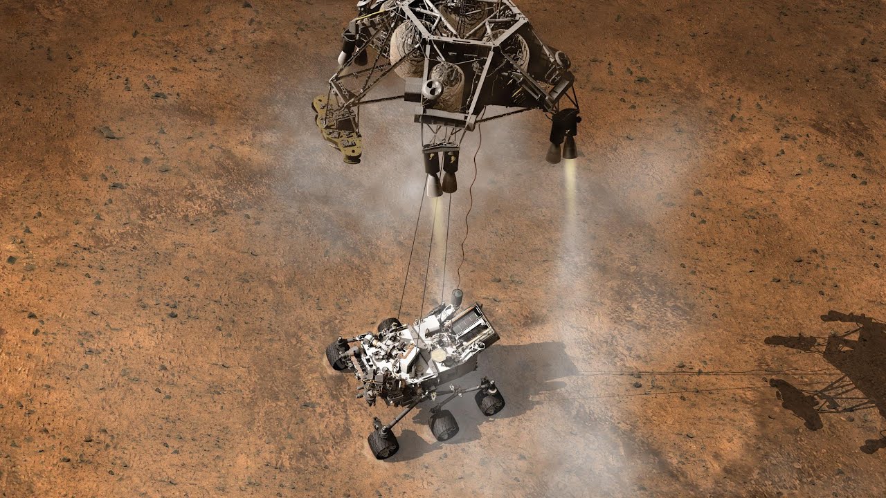 Mars Rover - Curiosity, the car-sized rover !