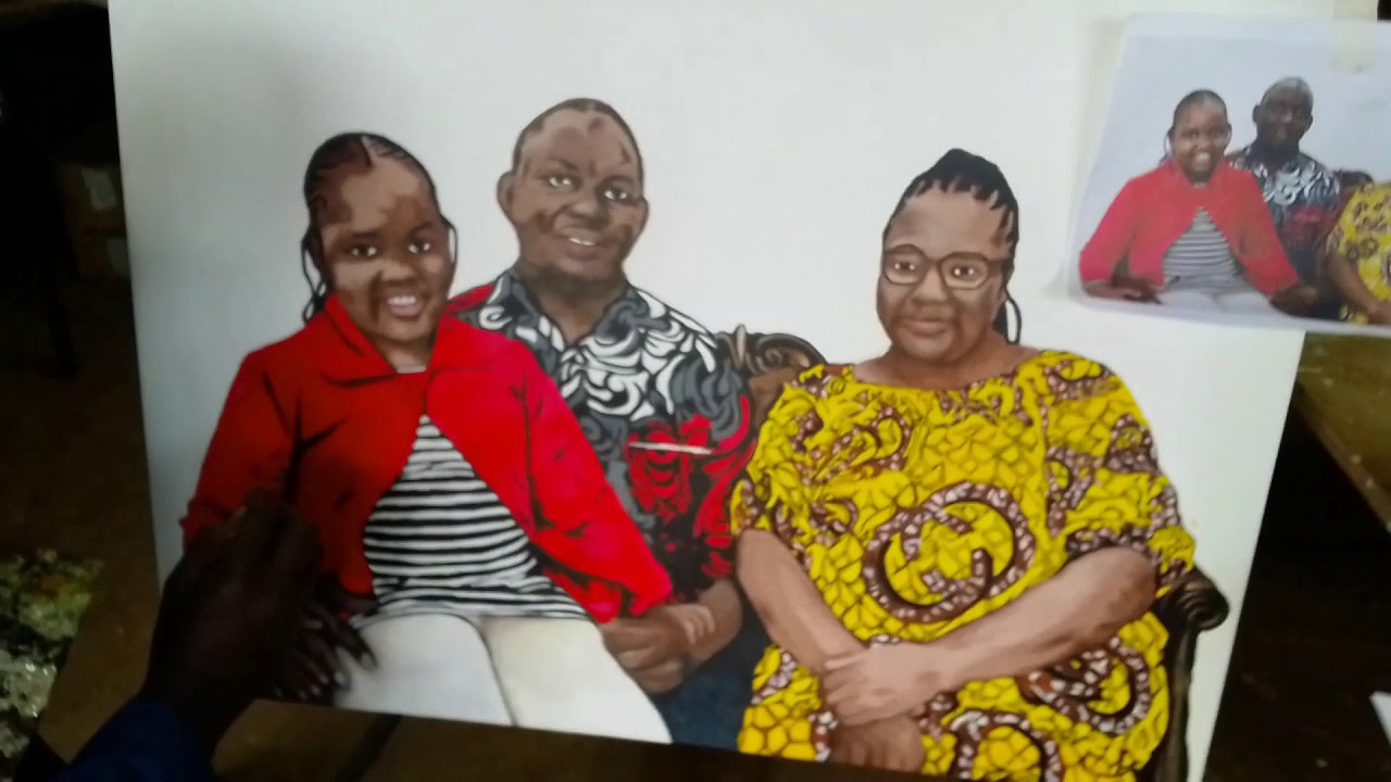 shetani nitakupiga. Richardson Mudibo studio moments.