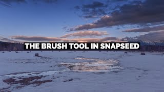 How To Use The Brush Tool In Snapseed From Google