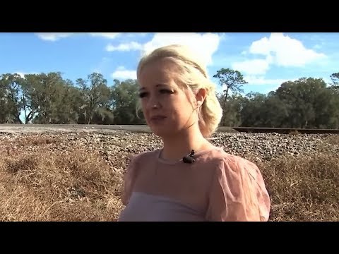 After This Woman Heard Desperate Cries, She Found A Terrified Dog Tied To Some Railroad Tracks