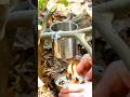 Life hack, how to boil water in the forest🍵♨️ #active #survival #bushcraft #lifehacks #outdoors