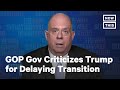 Maryland Gov. Larry Hogan Slams Trump for Delaying Transition of Power | NowThis