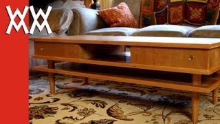Retro style coffee table