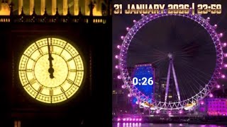 Happy New Month 1 February 2026 Big Ben Chimes
