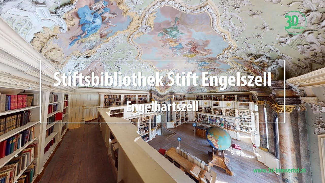 Stiftsbibliothek Stift Engelszell | Engelhartszell | 3D-Innviertel.at