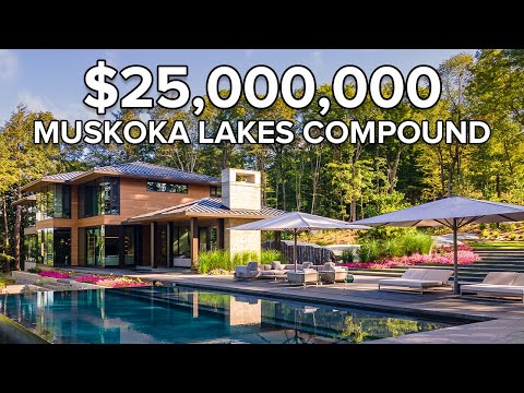 $25 Million - Breathtaking Muskoka Lakes Compound in Ontario, Canada