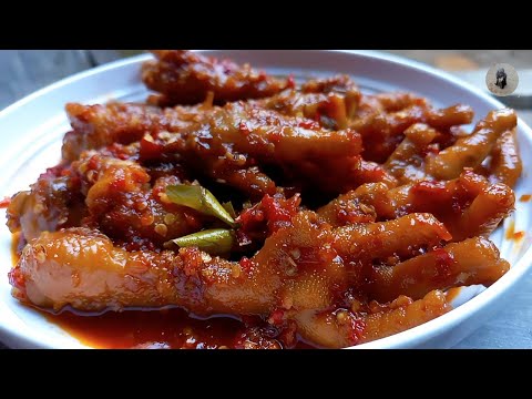 Resep Ceker Ayam Mercon Pedas Manis