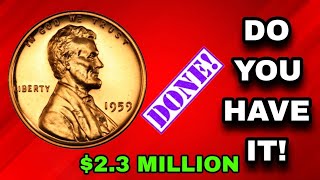 1959 USA 1 Cent Coin: Value, History, and Details USA Old coin Worth Money!