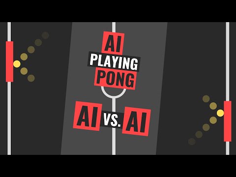 AI vs. AI in Pong | Neural Networks | Machine Learning