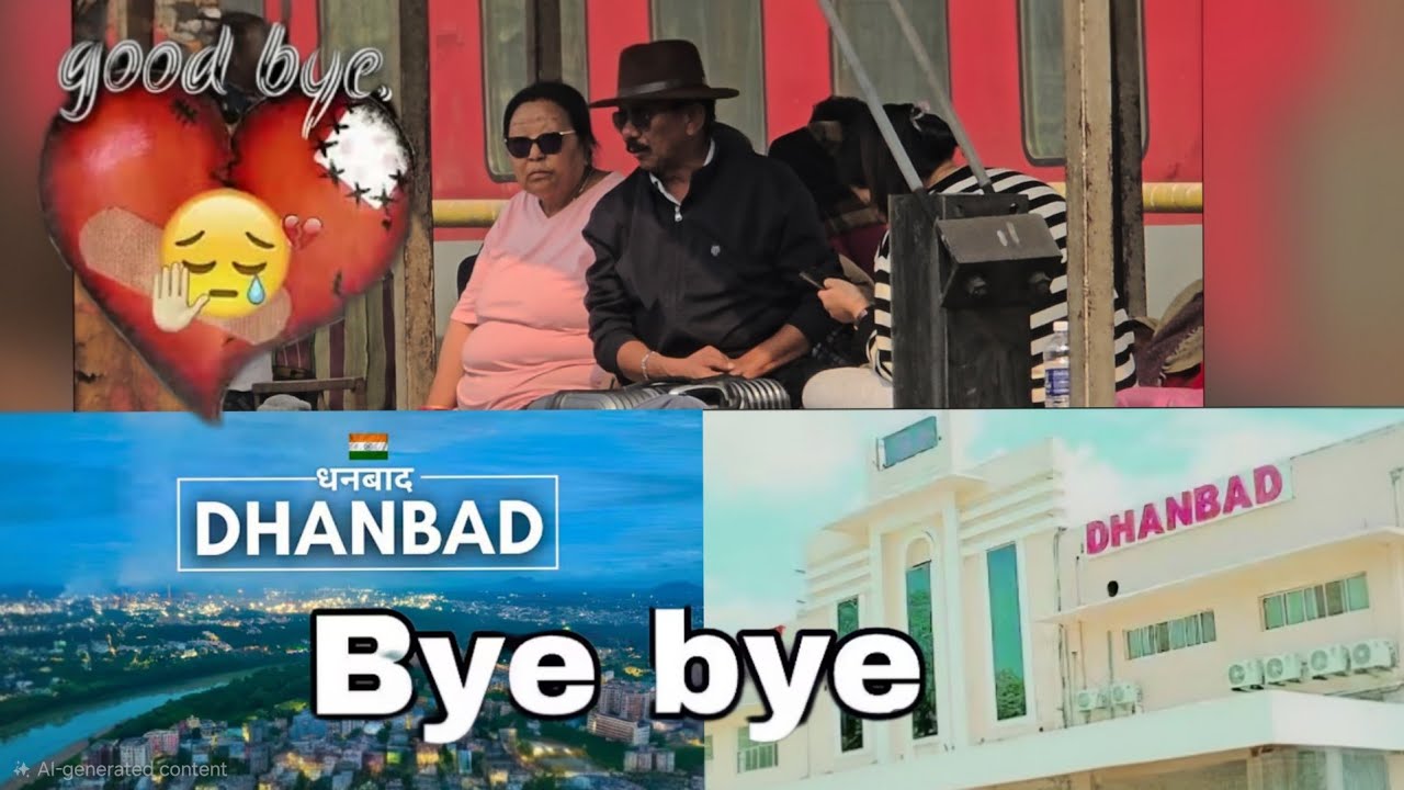 Bye bye Dhanbad #Tibetan vlogger 