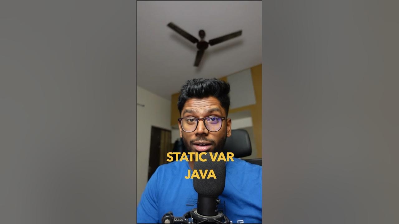 Java static variable with a real world example #java #static # ...