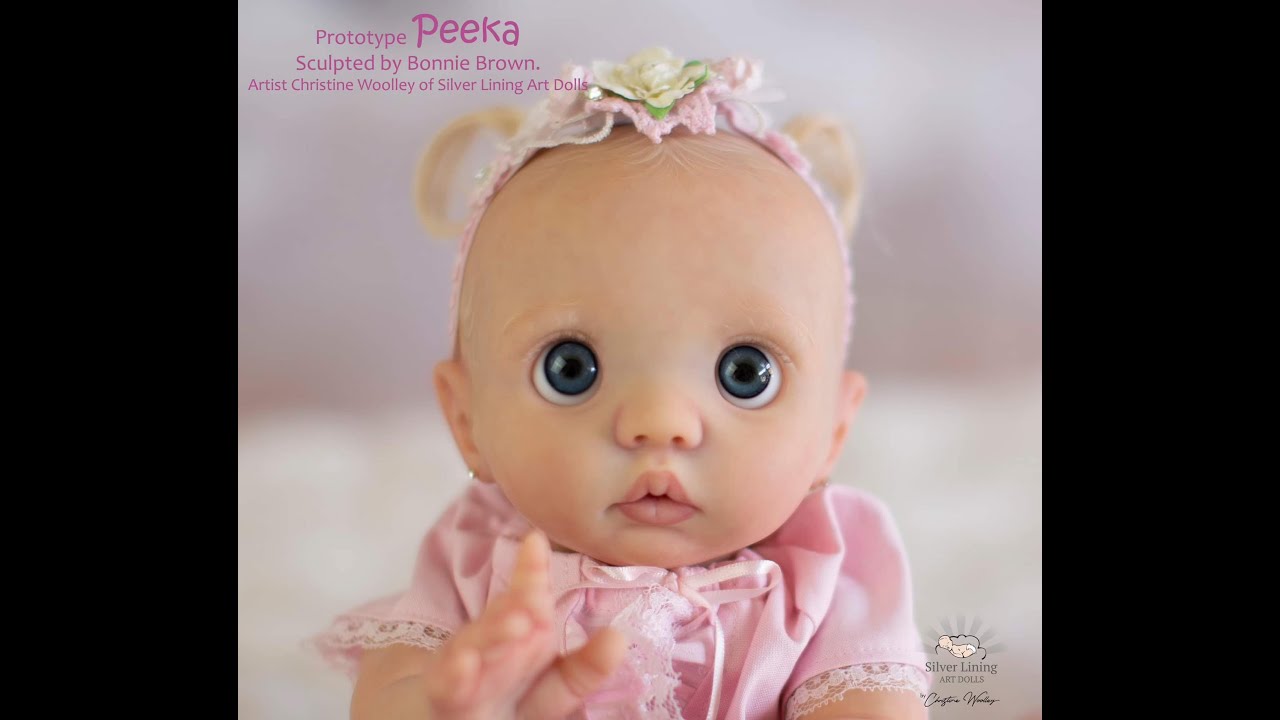 Peeka by Bonnie Brown reborned by Christine Woolley - YouTube