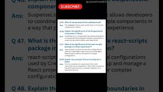 Top React JS Interview Questions Easily #reactjs #interviewpreparation #developer #javascript