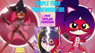Miraculous Juleka Purple Tigress Transformation And Fukurou Edit  