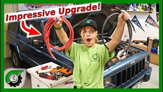 Battery Cable Upgrade Jeep Cherokee XJ