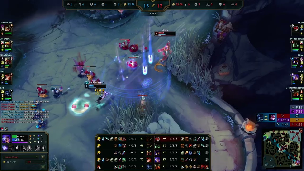 Yunara death by Miss Fortune