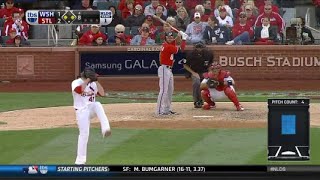2012 NLDS Cardinals vs Nationals Game 1 Top 8
