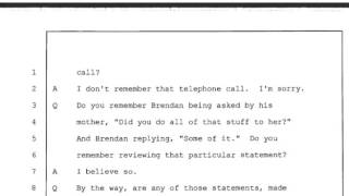Day 8 pp 112 to 129 Brendan Dassey Trial Transcripts Audio