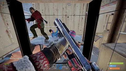 RUST- 1v4 Clutch On Large Oil Rig (Box Glitch)