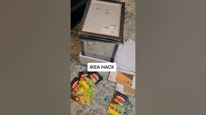 IKEA MIRROR HACK #shorts #ikeahacks #ikea #diy