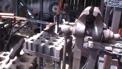 Anvils and swedge or swage blocks