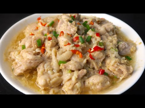 【必看】輕鬆學會蒸雞配腐乳的家常做法！Steamed Chicken with Fermented Bean Curd #腐乳蒸雞肉