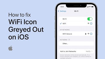 How To Fix WiFi Icon Greyed Out on iPhone