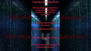 Cryptographic Algorithms