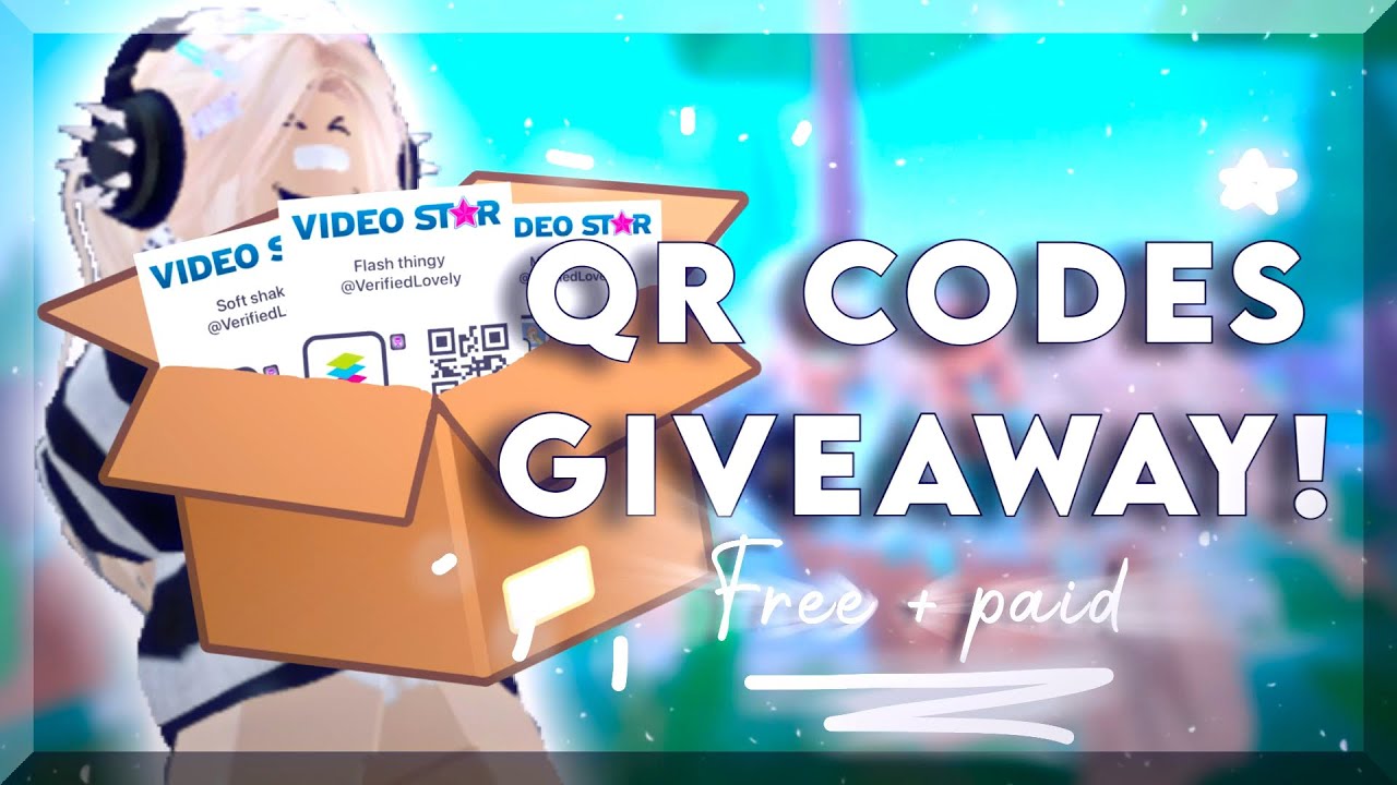 QR codes giveaway! || Free and paid (read pinned)