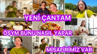 YENİ ÇANTAM‼️ÖSYM YAPTI YAPACAĞINI‼️MİSAFİRİMİZ VAR‼️ÜZGÜNÜM AĞLADIM😢SAĞLIKTAN GERİSİ ÖNEMSİZ🤲🏻