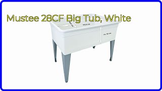REVIEW (2026): Mustee 28CF Big Tub, White. ESSENTIAL details.