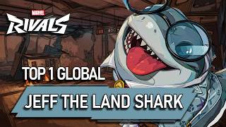 TOP 1 GLOBAL JEFF THE LAND SHARK ! Terrasil - MARVEL RIVALS PRO