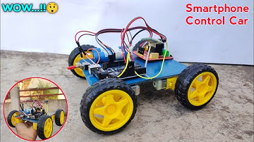 WOW! Amazing DIY Bluetooth Robot Car - Control with Your Smartphone || Arduino Project