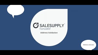 Reduce failed deliveries with Address Validation by Salesupply