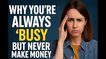 Why You’re Always ‘Busy’ But Never Make Money
