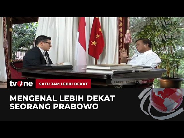 Satu Jam Lebih Dekat Bersama Prabowo | tvOne class=