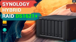 Как восстановить данные с Synology Hybrid RAID сетевого хранилища DS1621+