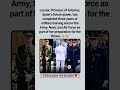 From Princess to Commander-in-Chief in Training 👑⚔️#futurequeen #military #royallife #interesting
