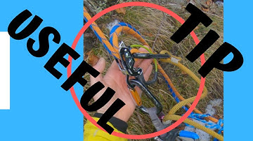 Belay Device Plate - Ascending on Rappel