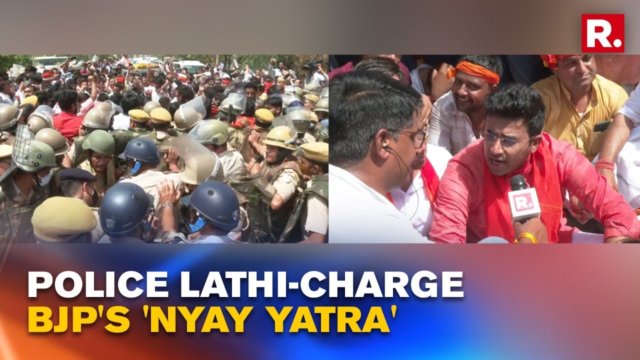 Karauli Clash: Rajasthan Police Lathi-charge BJP Workers Amid Face-off Over Stone-pelting Incident