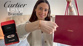 Cartier LOVE Bracelet Review My Personal Experience Pink Gold