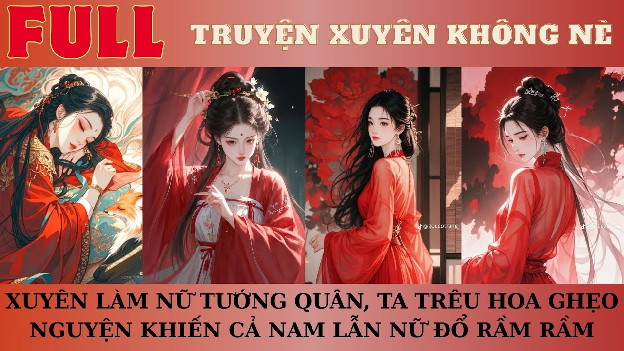 XUYÊN LÀM NỮ TƯỚNG QUÂN, TA TRÊU HOA GHẸO NGUYỆN KHIẾN CẢ NAM LẪN NỮ ĐỔ RẦM RẦM | AUDIO TRUYỆN