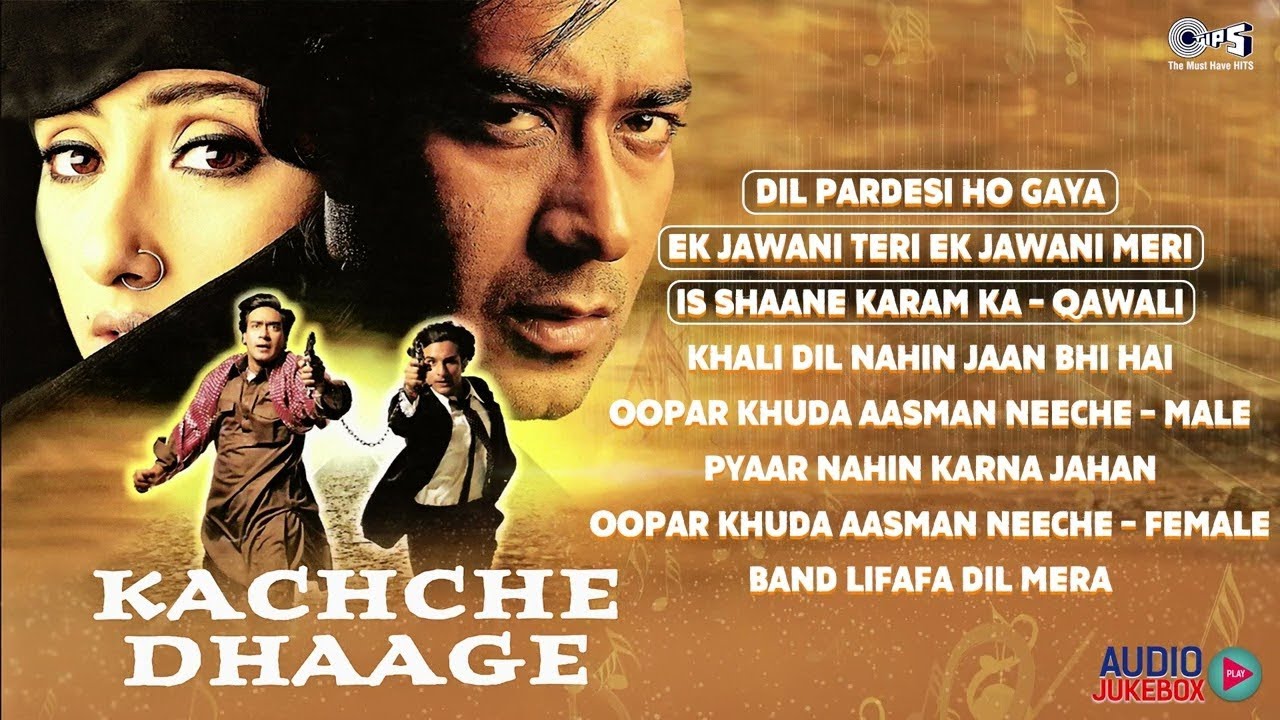 Kachche Dhaage Non Stop Songs | Audio Jukebox | Ajay Devgan, Manisha Koirala | Superhit Movie Songs