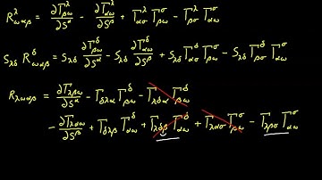 Video 82 - Riemann Christoffel Tensor